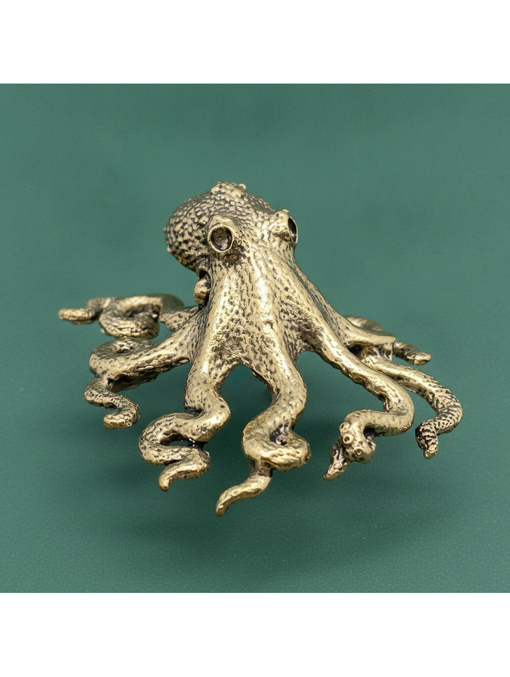 Octopus Brass Crafts Decoration Desktop Ornaments